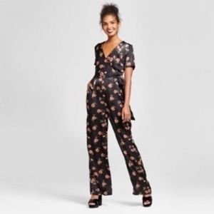 Xhilaration Floral Jumpsuit